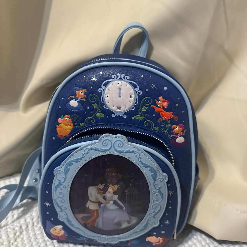 Loungefly Blue Disney Princess Cinderella Backpack